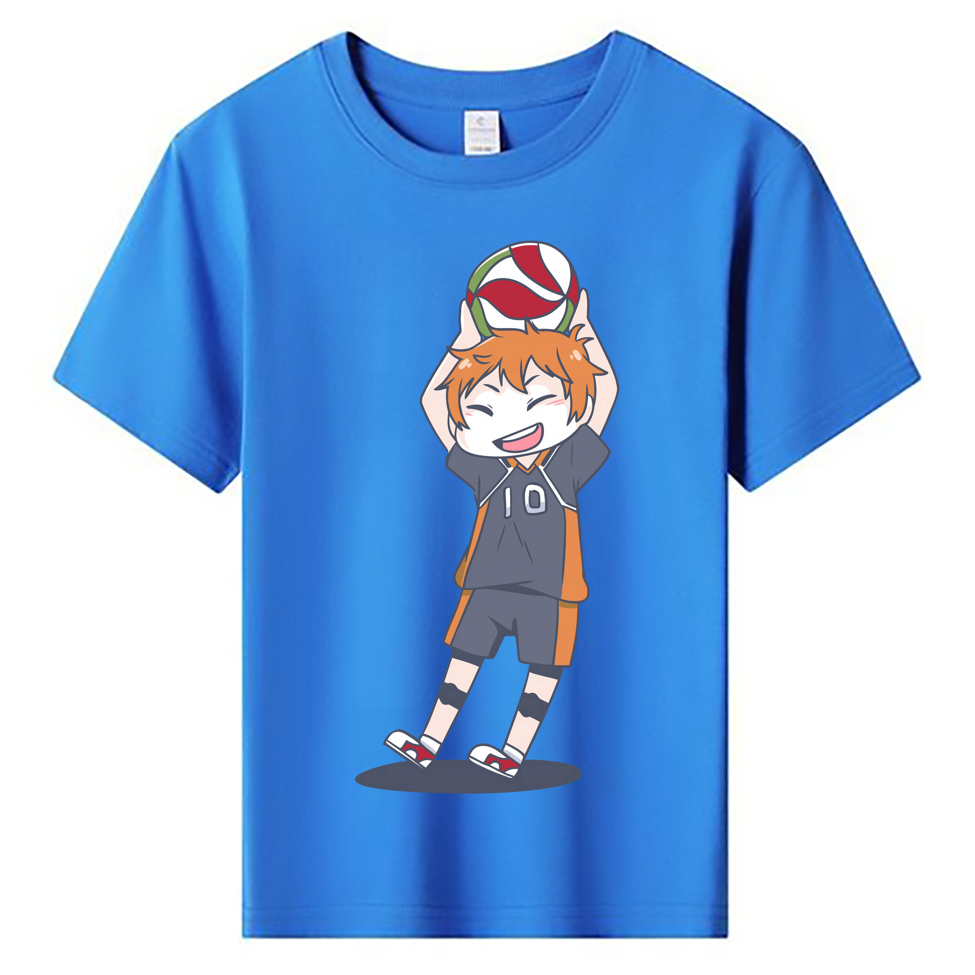 （画像用） ハイキュー!! Haikyu!! 綿100％キッズTシャツ（フロントプリント）